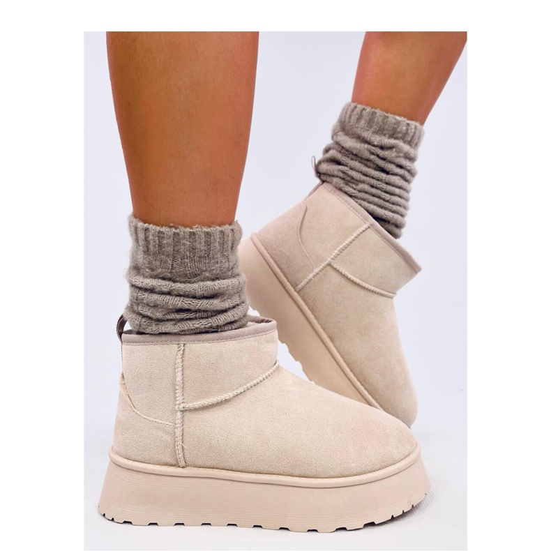 Rodmans Beige - Scarpe corte con plateau Inello