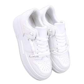 Clavell Sneakers bianche con suola alta - Inello bianco