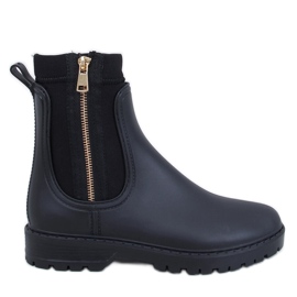 Stivaletti Chelsea da donna Below Nero - Inello