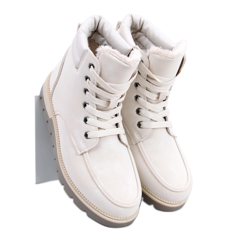 Stivali da trapper isolanti Germano Beige - Inello