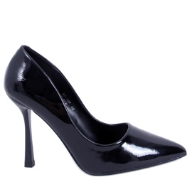Tacchi a spillo in vernice da donna Anika Black - Inello nero