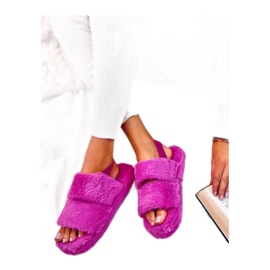 Ciabatte da donna Rhodes Fucsia con elastico - Inello rosa