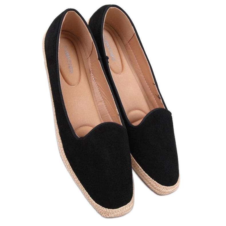 Espadrillas da danza classica da donna Ballot Black - Inello nero