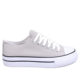 Sneakers classiche da donna Fargis Grey - Inello grigio