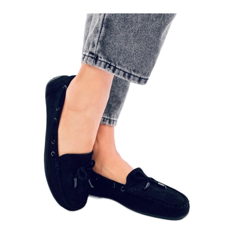 Wards Mocassini in camoscio nero - Inello