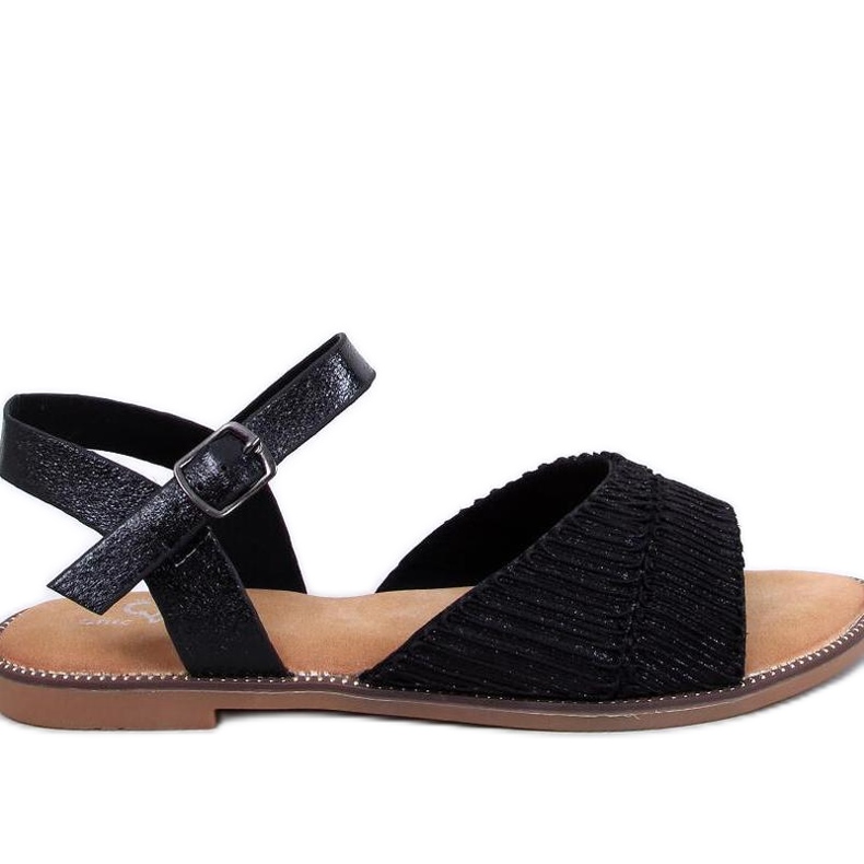 Mollies Sandali neri da donna - Inello nero