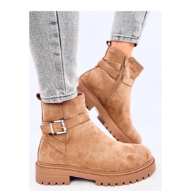 Stivaletti Chelsea Ortiz Camel - Inello marrone