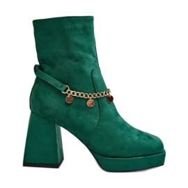 Step in style Stivali Modello Tiselo 168-500 Verde - Entra con stile