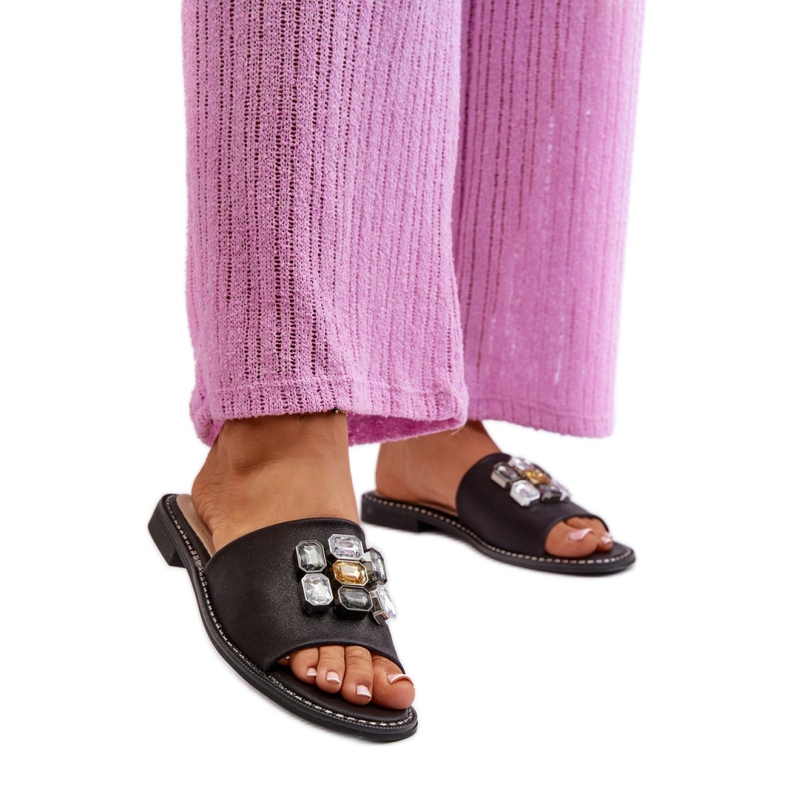 Step in style Sandalo Infradito Modello S.Barski KV27-031 Nero - Entra con stile