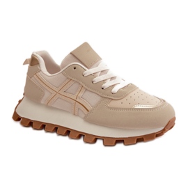 Step in style Scarpe Sportive Modello Mialunae YH30 Beige - Entra con stile