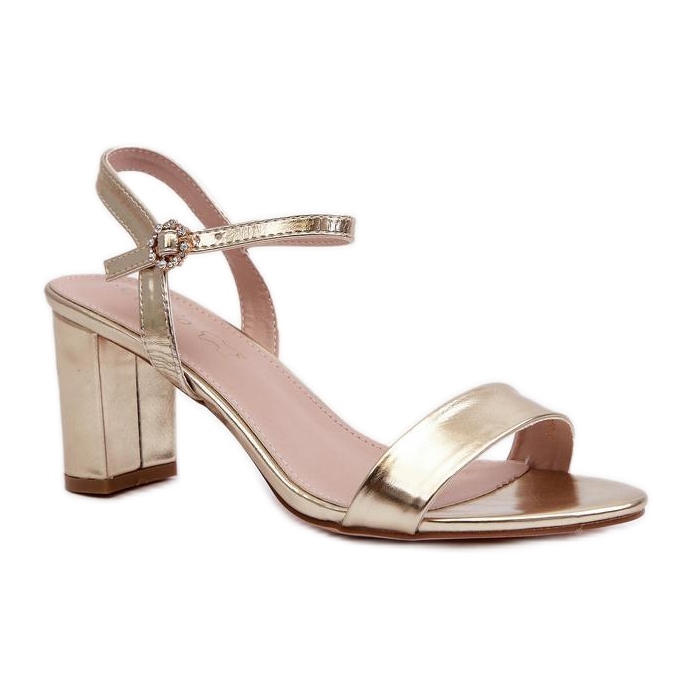 Step in style Sandali Modello Glindra 24SD98-6986 Gold - Entra con stile giallo