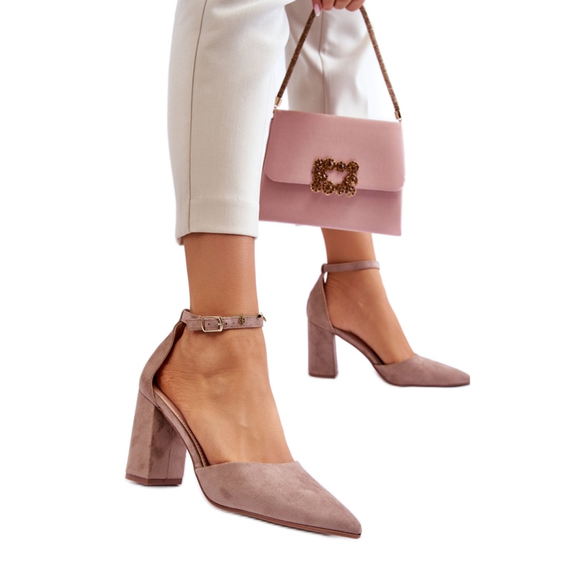 Step in style Décolleté Modello Lexie QA203P Beige Scuro - Entra con stile