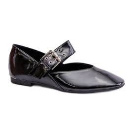 Step in style Ballerine Modello Azirae 6689 Nero Lakiert - Passo con stile