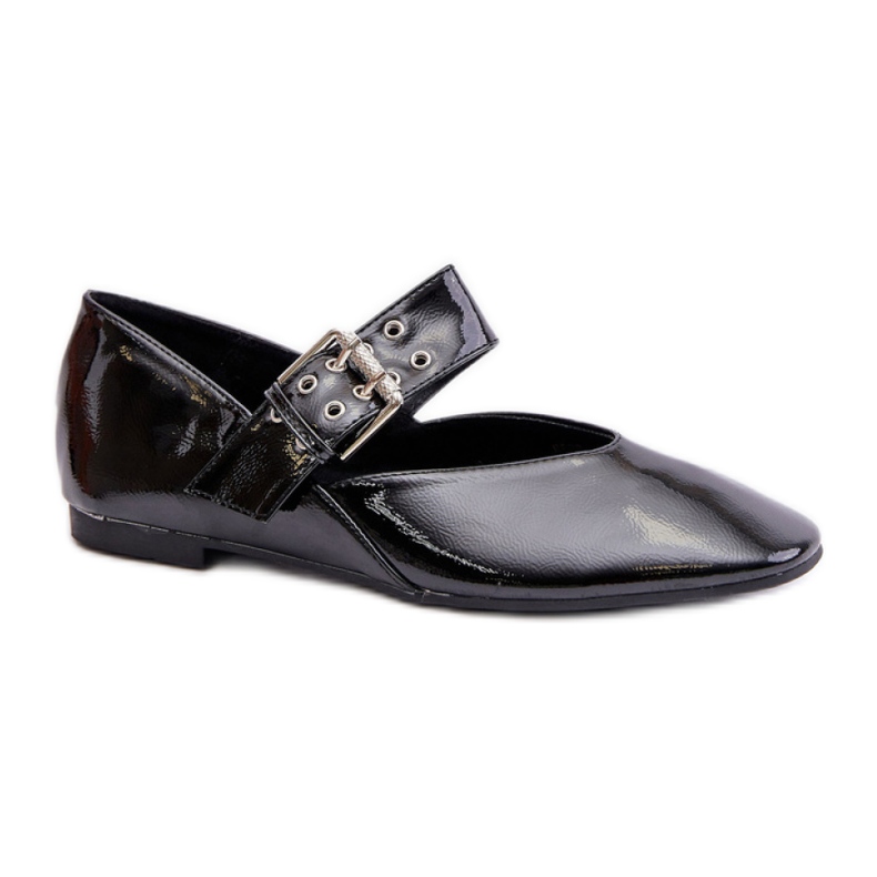 Step in style Ballerine Modello Azirae 6689 Nero Lakiert - Passo con stile