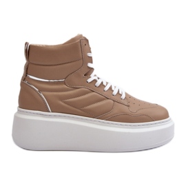 Step in style Scarpe Sportive Modello Zazoo 3392/X Beige - Entra con stile