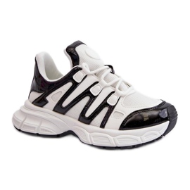 Step in style Scarpe Sportive Modello Ahmani NB633P Bianco/Nero - Entra con stile bianca