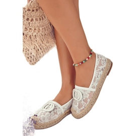 Step in style Espadrillas Modello Summer Dream GG-52 Bianco - Entra con stile