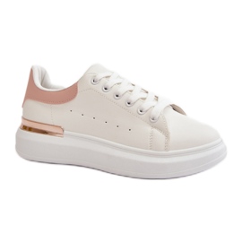 Step in style Sneakers Modello Nevelena JDJ-18 Bianco/Rosa - Entra con stile