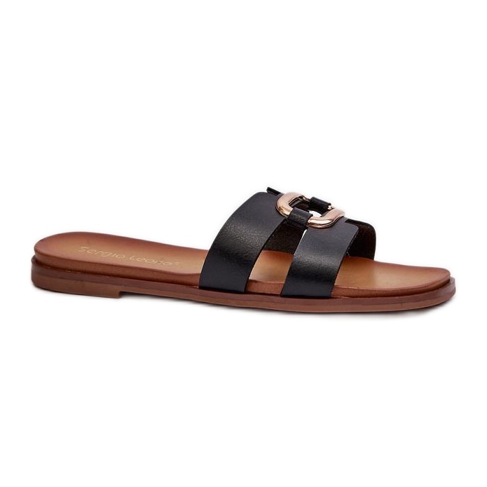 Step in style Sandalo Infradito Modello Sergio Leone SK077H Nero - Entra con stile