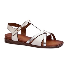 Step in style Sandali Modello Sergio Leone SK071H Bianco - Entra con stile