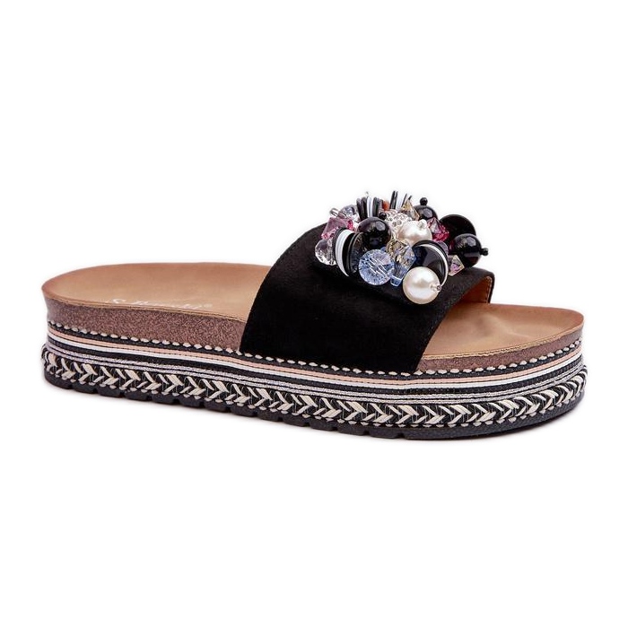 Step in style Sandalo Infradito Modello S.Barski HY077 Nero - Entra con stile