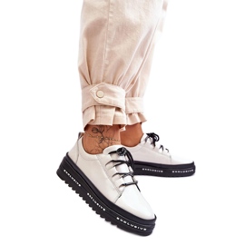 Step in style Scarpe sportive Modello S.Barski LR592B Beige - Entra con stile