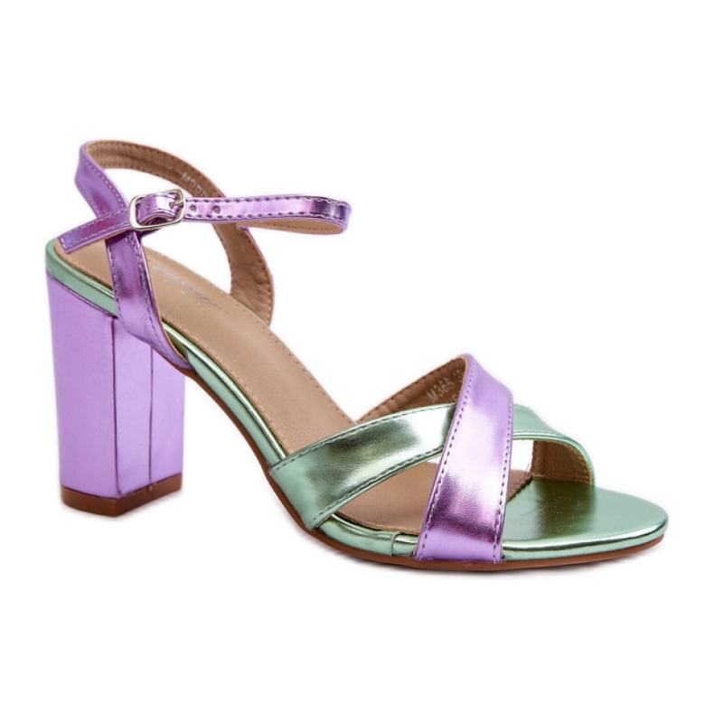 Step in style Sandali Modello Abilica M366 Viola - Entra con stile