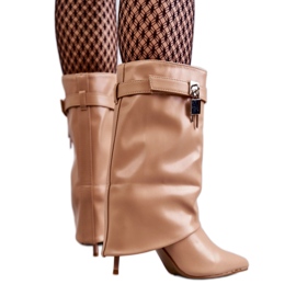Step in style Stivali Modello Steffi O41 Beige - Entra con stile