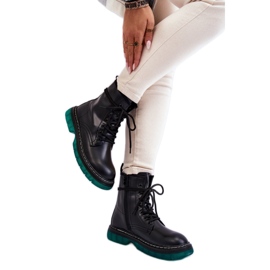 Step in style Anfibi modello Trinah 22BT35-5079 Black_Green - Entra con stile nero