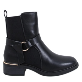 Stivaletti Chelsea da donna in pieno fiore Averill Black nero