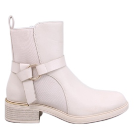 Stivaletti Chelsea da donna in pieno fiore Averill Beige