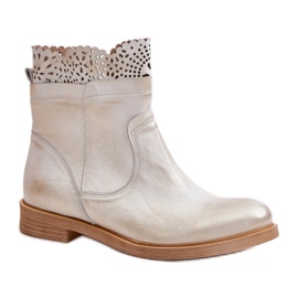 Step in style Stivali Modello Lewski 3624 Gold Rubbed - Entra con stile giallo