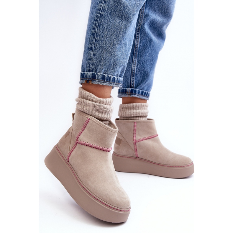 Step in style Doposci Modello Maciejka 06257-22 Beige Chiaro - Entra con stile