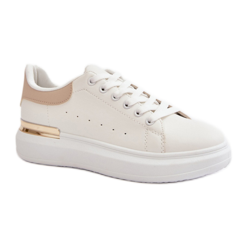 Step in style Sneakers Modello Nevelena JDJ-18 Bianco/Beige - Entra con stile bianca