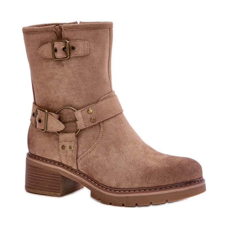 Step in style Stivali Modello Zudra 7280 Beige Scuro - Entra con stile