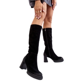 Step in style Stivali Modello Lemar Ceraxa 70133 Camoscio Nero - Entra con stile