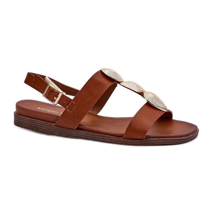 Step in style Sandali Modello Sergio Leone SK072H Marrone - Entra con stile