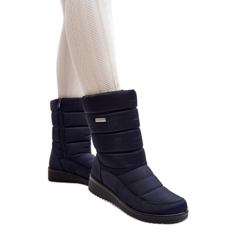 Doposci isolanti da donna blu navy