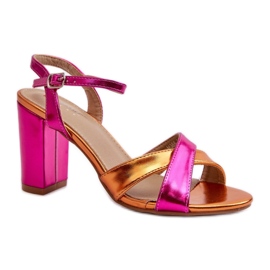 Seastar Sandali rosa con tacco da donna