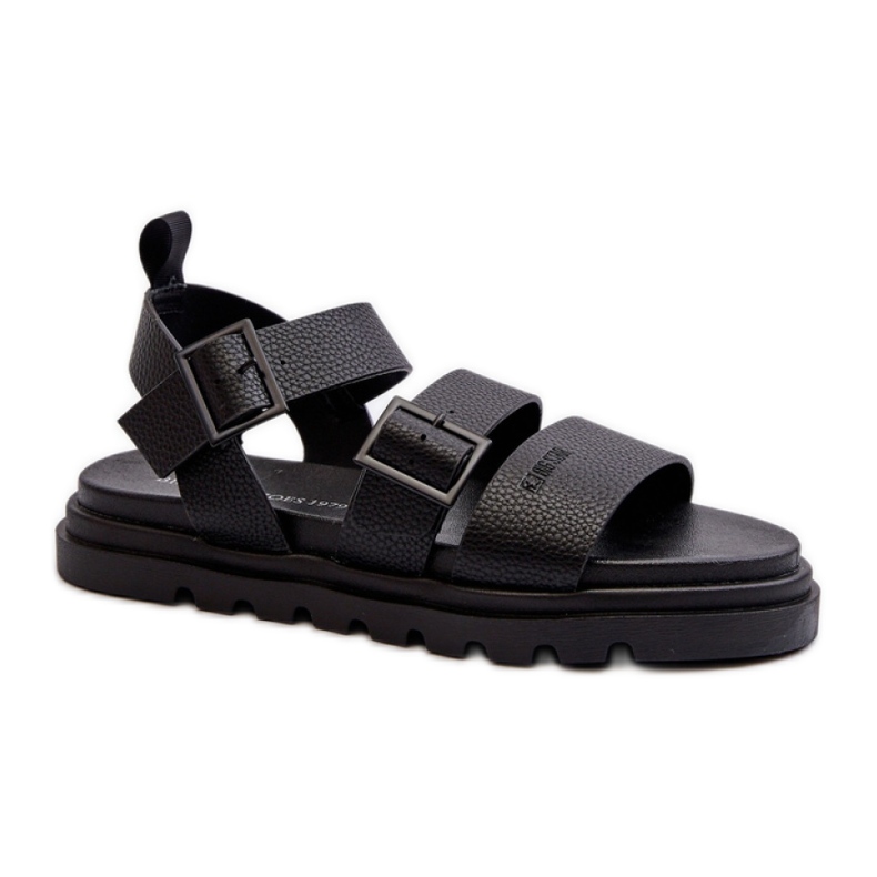 Sandali con plateau da donna Big Star, neri nero