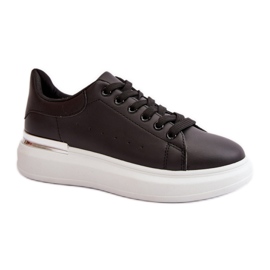 Sneakers da donna sulla piattaforma Black nero