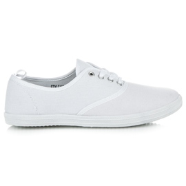 Sneakers allacciate new age bianca