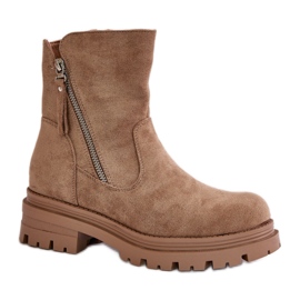 SP259 Stivali beige