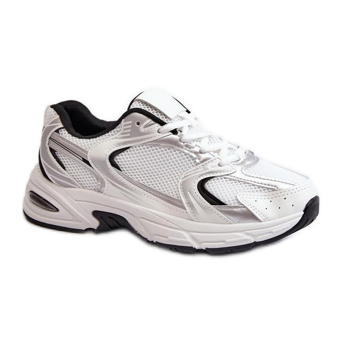 Scarpe sportive da donna alla moda Bianco/Nero bianca