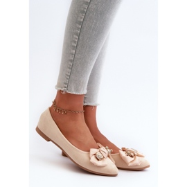 Step in style Ballerine Modello Satris ZA39P Beige Chiaro - Entra con stile