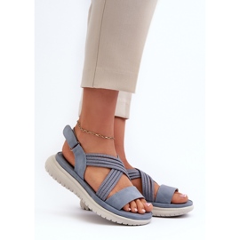 Sandali 24SD06-7056 Blu