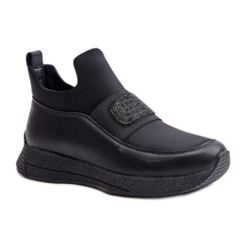 ARTIKER Scarpe sportive slip-on da donna Nere nero