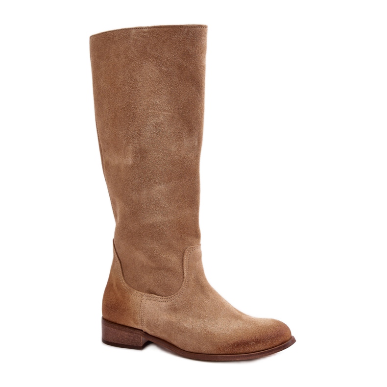 Step in style Stivali Modello Lewski 3616 Camoscio Beige - Entra con stile
