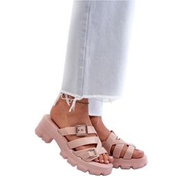 Zaxy Infradito da donna con tacco alto rosa chiaro