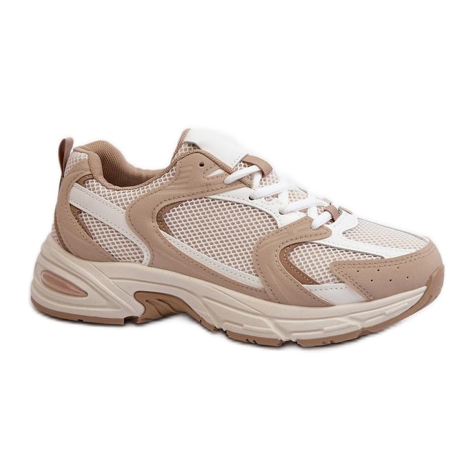 Scarpe sportive da donna beige